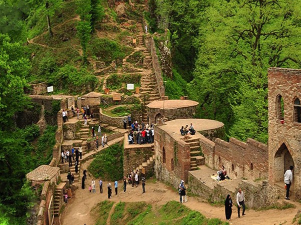 قلعه رودخان در نزدیکی رشت