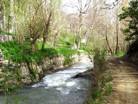 طبیعت زیبای اطراف پل کردان