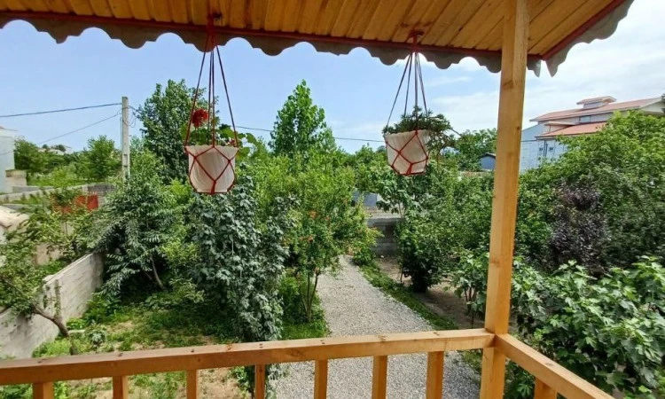 کلبه چوبی روستایی عبدالاه ماسال