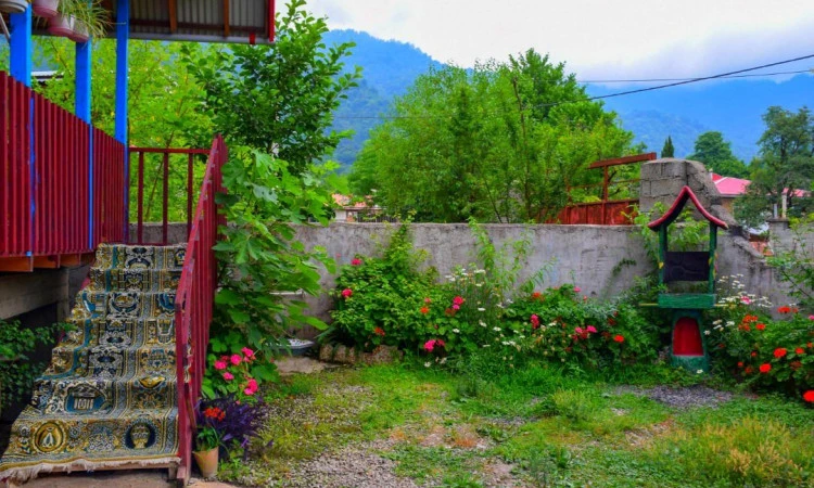کلبه چوبی روستایی احمد ماسال
