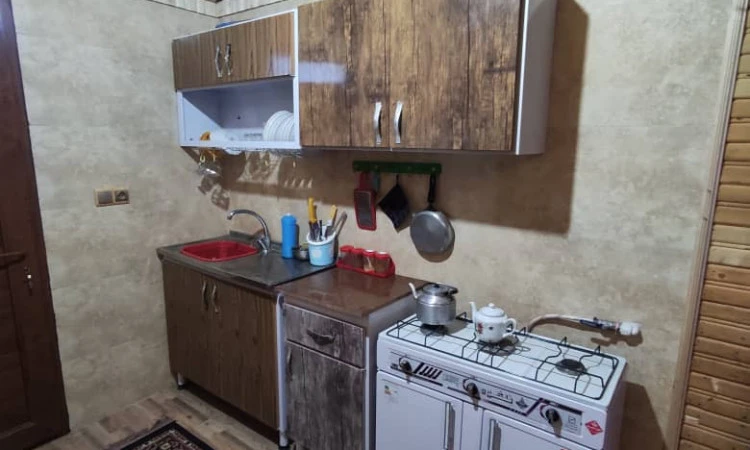 کلبه چوبی روستایی مهر ماسال