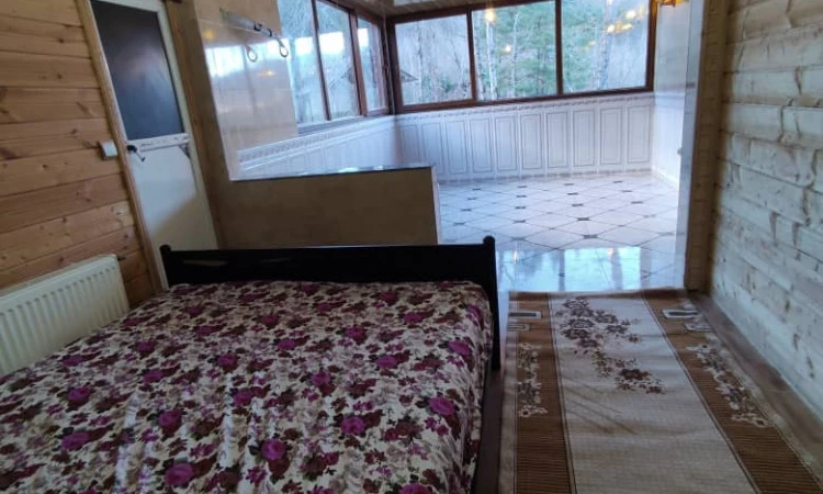 کلبه چوبی روستایی مهر ماسال
